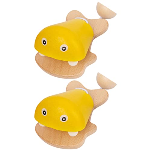 minkissy 2 Stück Holz Kastagnetten Musikinstrument für Vorschulkinder Pädagogisches Fischform Lernspielzeug für Jungen und Mädchen Sicheres Holz minkissy 2 Stück Holz Kastagnetten Musikinstrument für Vorschulkinder Pädagogisches Fischform Lernspielzeug für Jungen und Mädchen Sicheres Holz von minkissy
