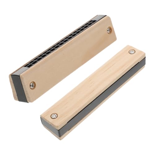 minkissy 2 Stück Holz Mundharmonika Musikinstrument DIY Graffiti Leicht Bedienbar Langlebig Fördert Musikalische Früherziehung für Anfänger und Kreative minkissy 2 Stück Holz Mundharmonika Musikinstrument DIY Graffiti Leicht Bedienbar Langlebig Fördert Musikalische Früherziehung für Anfänger und Kreative von minkissy