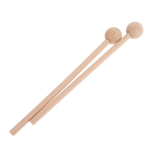 minkissy 2 Stück Holzschlägel für Xylophon Glockenspiel Mallets aus Stabilem Holz für Fördert Musikalische Entwicklung und Sicheres minkissy 2 Stück Holzschlägel für Xylophon Glockenspiel Mallets aus Stabilem Holz für Fördert Musikalische Entwicklung und Sicheres von minkissy