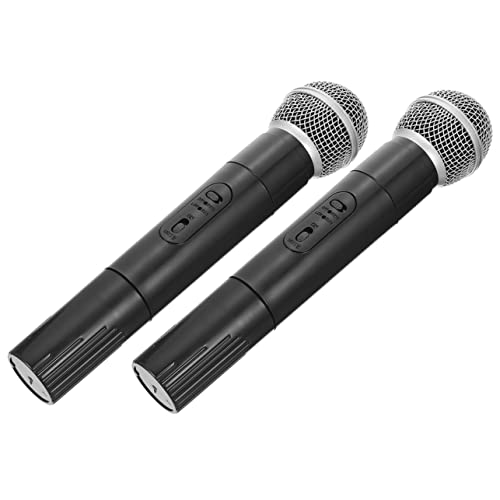 minkissy 2 Stück Mikrofon Realistisches Mikrofon für Party Karaoke und Geburtstagsfeiern für Jungen und Mädchen für Kreative Auftritte von minkissy