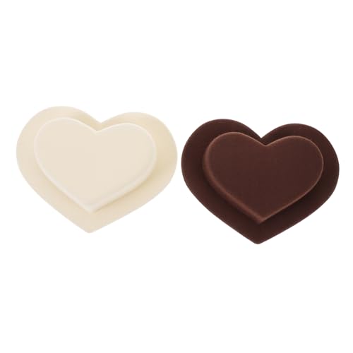minkissy 2 Stück Mini Filzhut Herzförmige Miniatur Puppenhüte Samtoptik Leicht Formelle Mini Hüte für Lolita Puppen Bastelbedarf Beige und Kaffee Dekoratives Accessoire minkissy 2 Stück Mini Filzhut Herzförmige Miniatur Puppenhüte Samtoptik Leicht Formelle Mini Hüte für Lolita Puppen Bastelbedarf Beige und Kaffee Dekoratives Accessoire von minkissy