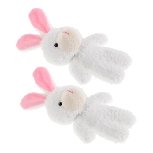 minkissy 2 Stück Mini Plüschhase Realistische Weiche Stofftiere für Puppenhäuser für Kreatives und Geburtstagsgeschenke für Weiß minkissy 2 Stück Mini Plüschhase Realistische Weiche Stofftiere für Puppenhäuser für Kreatives und Geburtstagsgeschenke für Weiß von minkissy