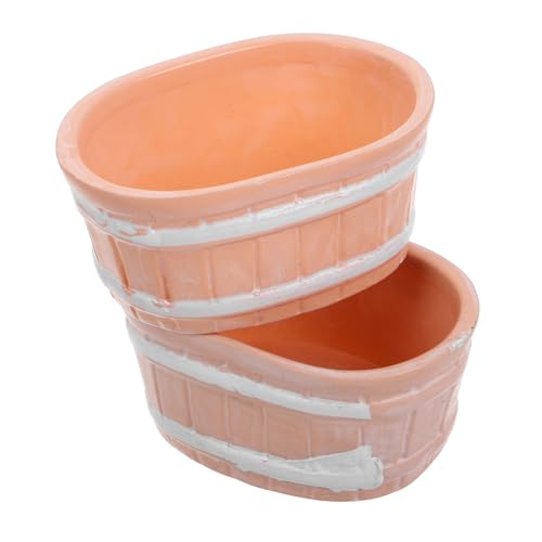 minkissy 2 Stück Miniatur Badewanne für Puppenhaus Handgefertigte Badezimmer Deko Vielseitig Einsetzbar als Blumentopf oder Aufbewahrungsbox Einzigartiges Microlandschaft Design minkissy 2 Stück Miniatur Badewanne für Puppenhaus Handgefertigte Badezimmer Deko Vielseitig Einsetzbar als Blumentopf oder Aufbewahrungsbox Einzigartiges Microlandschaft Design von minkissy