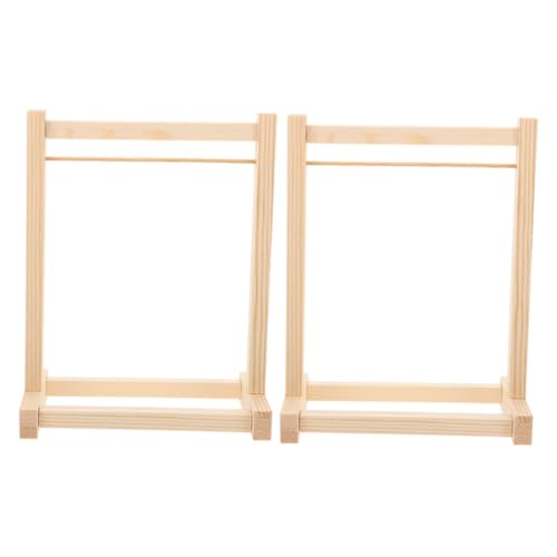 minkissy 2 Stück Miniatur Kleider Rack für Puppenhaus Möbel Holz Kleideraufbewahrung für Puppenoutfits und Accessoires minkissy 2 Stück Miniatur Kleider Rack für Puppenhaus Möbel Holz Kleideraufbewahrung für Puppenoutfits und Accessoires von minkissy