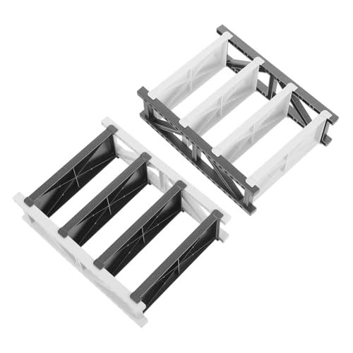 minkissy 2 Stück Miniatur Puppenhaus Regal Kunststoff Lagerregal Aufbewahrungsschrank Miniatur Lagerregale Zubehör für Puppenhaus Accessoires minkissy 2 Stück Miniatur Puppenhaus Regal Kunststoff Lagerregal Aufbewahrungsschrank Miniatur Lagerregale Zubehör für Puppenhaus Accessoires von minkissy