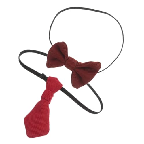 minkissy 2 Stück Miniatur Stoffkrawatten und Fliegen für Puppenkostüme als DIY Zubehör für Puppenhaus Dekoration Rot minkissy 2 Stück Miniatur Stoffkrawatten und Fliegen für Puppenkostüme als DIY Zubehör für Puppenhaus Dekoration Rot von minkissy