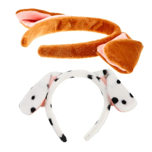 minkissy 2 Stück Plüsch Hund Ohren Haarreif Niedlich Cartoon Hundehaarschmuck Elastisch und Bequem für Erwachsene und Geeignet für Party Cosplay Alltag und Reise minkissy 2 Stück Plüsch Hund Ohren Haarreif Niedlich Cartoon Hundehaarschmuck Elastisch und Bequem für Erwachsene und Geeignet für Party Cosplay Alltag und Reise von minkissy