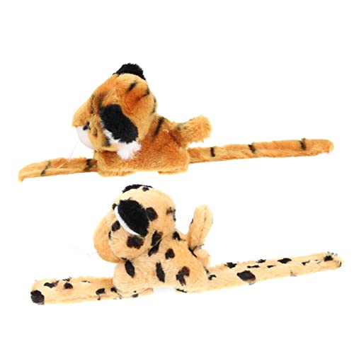 minkissy 2 Stück Plüsch Tiere Slap Armbänder Set Kuscheltier Handgelenk für Partyzubehör für Geburtstagsfeiern Halloween und Mehr Niedliches Tierdesign und Bequem minkissy 2 Stück Plüsch Tiere Slap Armbänder Set Kuscheltier Handgelenk für Partyzubehör für Geburtstagsfeiern Halloween und Mehr Niedliches Tierdesign und Bequem von minkissy