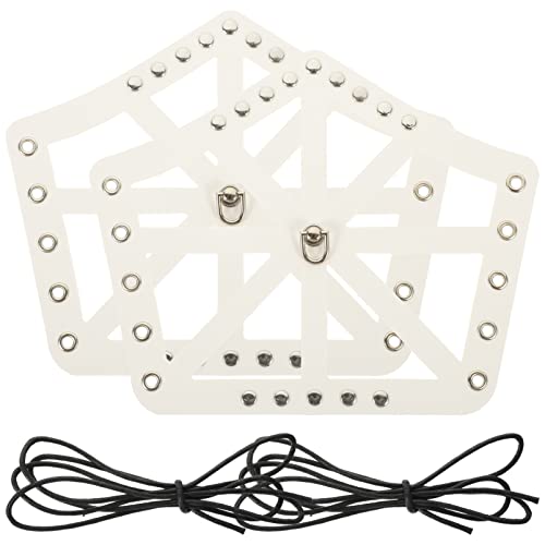 minkissy Punk Arm Guards 2 Stück Kunstleder Verstellbar für Cosplay und Halloween Unisex Leicht und Tragbar von minkissy