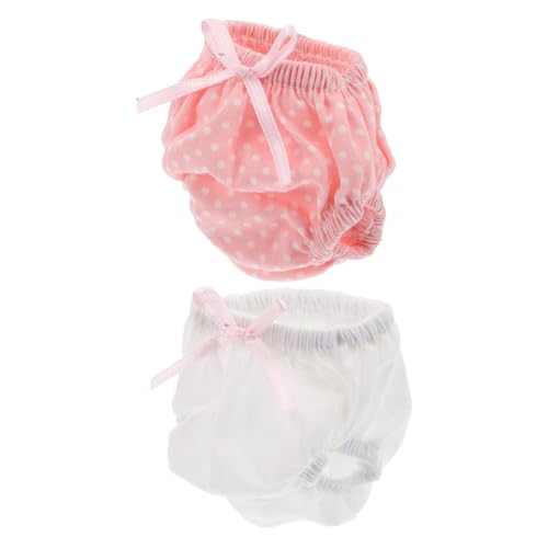 minkissy 2 Stück Puppenunterwäsche Puppenunterhosen für Rollenspiel für Amerikanische Puppen mit Feinen Nähten und Passgenauer Form für Outfit Kombinationen minkissy 2 Stück Puppenunterwäsche Puppenunterhosen für Rollenspiel für Amerikanische Puppen mit Feinen Nähten und Passgenauer Form für Outfit Kombinationen von minkissy