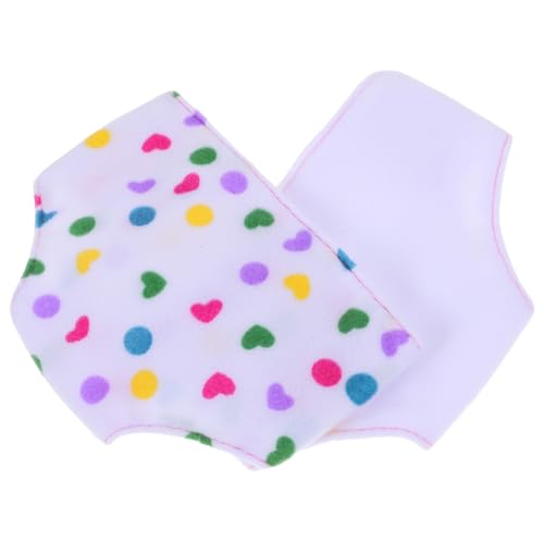 minkissy 2 Stück Puppenwindeln Wiederverwendbare Stoffwindeln für Babypuppen Verstellbare Unterwäsche für Puppen Zubehör für Rollenspiele minkissy 2 Stück Puppenwindeln Wiederverwendbare Stoffwindeln für Babypuppen Verstellbare Unterwäsche für Puppen Zubehör für Rollenspiele von minkissy