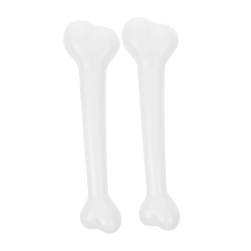 minkissy 2 Stück Realistische Halloween Kunststoffknochen Simulierte Menschliche Skelette für Gruselige Dekoration als Tischornament für Spooky Events von minkissy
