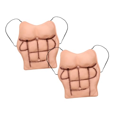 minkissy 2 Stück Realistische und Bauch für Männer Kostümrequisiten für Halloween Cosplay und Themenpartys minkissy 2 Stück Realistische und Bauch für Männer Kostümrequisiten für Halloween Cosplay und Themenpartys von minkissy