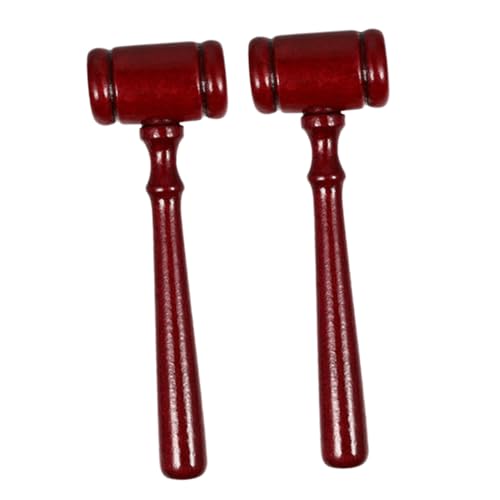 minkissy 2 Stück Richterhammer aus Holzhammer für Kostüme Mottopartys und Auktionen für Richter Anwälte und Veranstaltungen minkissy 2 Stück Richterhammer aus Holzhammer für Kostüme Mottopartys und Auktionen für Richter Anwälte und Veranstaltungen von minkissy
