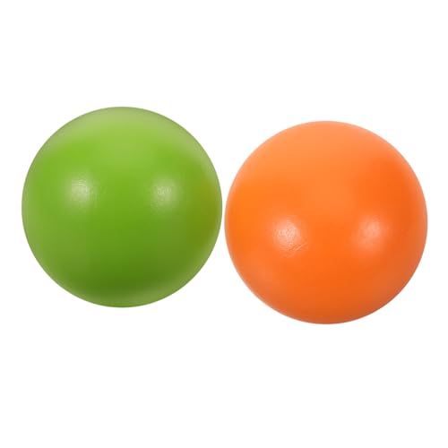 minkissy 2 Stück Teiliges Croquet Set Holzspielbälle aus Neuseelandkiefer Farbenfrohe Langlebige Outdoor Spielbälle für Rasen Garten Park Interaktives Familienspiel für Spieler von minkissy