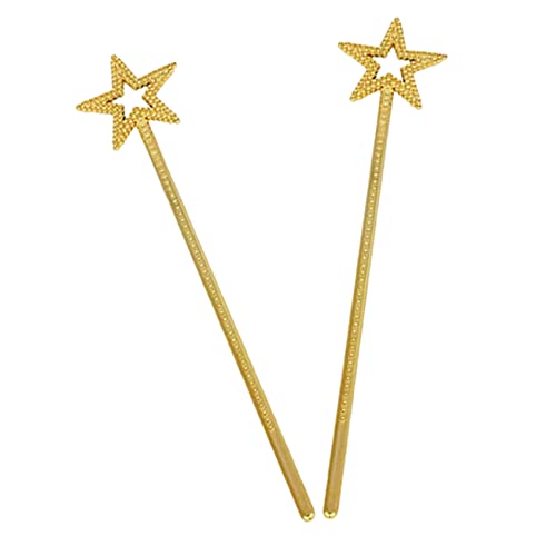 minkissy 2 Stück Teiliges Goldene Stern Feenstäbe für Mädchen Leicht Praktisch als Kostümrequisite Geburtstagsgeschenk Partyspielzeug für Rollenspiele minkissy 2 Stück Teiliges Goldene Stern Feenstäbe für Mädchen Leicht Praktisch als Kostümrequisite Geburtstagsgeschenk Partyspielzeug für Rollenspiele von minkissy