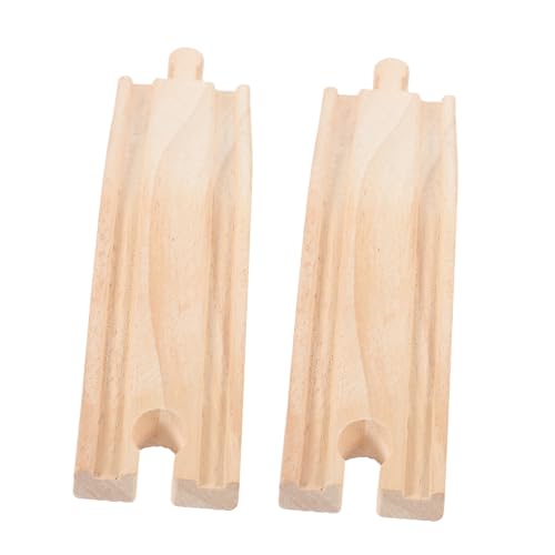 minkissy 2 Stück Teiliges Holzschienen mit Kleinen Steigungen Stabile Holzeisenbahn Zubehör für Pädagogisches Feinmotorik und Kreativem minkissy 2 Stück Teiliges Holzschienen mit Kleinen Steigungen Stabile Holzeisenbahn Zubehör für Pädagogisches Feinmotorik und Kreativem von minkissy