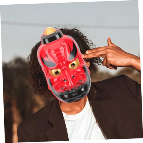 minkissy 2 Stück Teiliges Japanische Tengu Cosplay Masken für Erwachsene Gruseliges Halloween Kostüm Komfortabel Realistisch Gestaltet für Fasching Maskenball und Karneval minkissy 2 Stück Teiliges Japanische Tengu Cosplay Masken für Erwachsene Gruseliges Halloween Kostüm Komfortabel Realistisch Gestaltet für Fasching Maskenball und Karneval von minkissy
