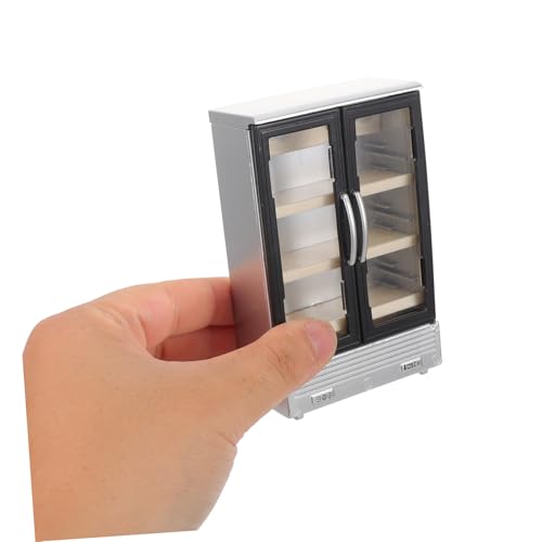 minkissy 2 Stück Teiliges Mini Kühlschrank Miniatur Doppel Tür Kühlschrank aus Kunststoff Realistisches Puppenhaus Küchendeko Sicher und Robust Mini für Rollenspiel minkissy 2 Stück Teiliges Mini Kühlschrank Miniatur Doppel Tür Kühlschrank aus Kunststoff Realistisches Puppenhaus Küchendeko Sicher und Robust Mini für Rollenspiel von minkissy