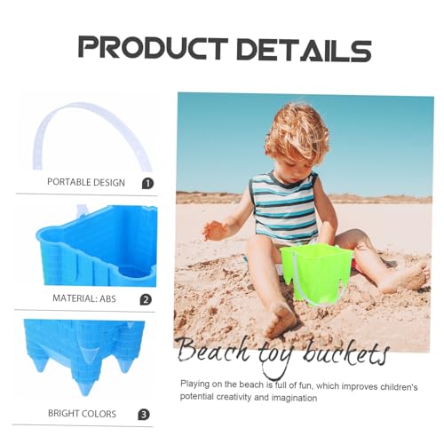 minkissy 2 Stück Teiliges Outdoor Sandspielzeug Großes Dickwandiges Burg Eimer Kindersicher Leicht zu Greifen Farblich Sortiert als Schneezubehör und Sandspielzeug für Zufällige Farbe minkissy 2 Stück Teiliges Outdoor Sandspielzeug Großes Dickwandiges Burg Eimer Kindersicher Leicht zu Greifen Farblich Sortiert als Schneezubehör und Sandspielzeug für Zufällige Farbe von minkissy