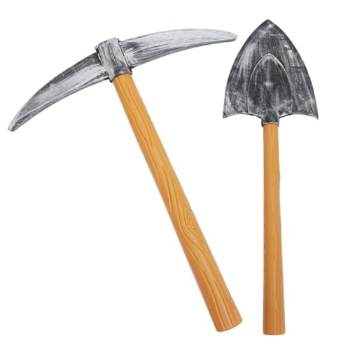minkissy 2 Stück Teiliges Pickaxe Spade Party Requisite Realistisches Modell Robuste Bauweise Bühnenrequisite Dekoration für Festivals und Performance minkissy 2 Stück Teiliges Pickaxe Spade Party Requisite Realistisches Modell Robuste Bauweise Bühnenrequisite Dekoration für Festivals und Performance von minkissy