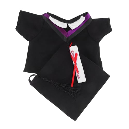 minkissy 2 Stück Teiliges Puppen Abschlusskleid Set mit Doktorhut Abschlussrobe für Puppen Verarbeitung Leicht Anzuziehen für Geburtstags minkissy 2 Stück Teiliges Puppen Abschlusskleid Set mit Doktorhut Abschlussrobe für Puppen Verarbeitung Leicht Anzuziehen für Geburtstags von minkissy