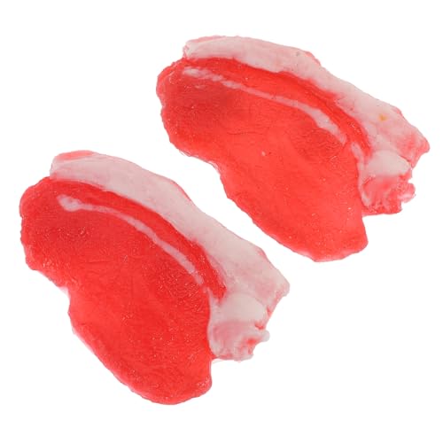 minkissy 2 Stück Teiliges Resin Schweinefleisch Deko Realistische Simulation Langlebig als Tischornament und Lehrmittel für Zuhause und Gastronomie minkissy 2 Stück Teiliges Resin Schweinefleisch Deko Realistische Simulation Langlebig als Tischornament und Lehrmittel für Zuhause und Gastronomie von minkissy