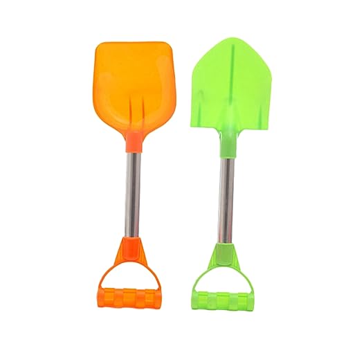 minkissy 2 Stück Teiliges Sandspielzeug Sandschaufel Strandspielzeug Leicht Tragbar Fördert Koordination und Kreatives Am Strand und Sandkasten Zufällige Farbe Zufällige Farbe von minkissy