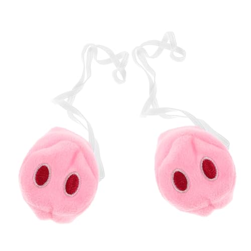 minkissy 2 Stück Teiliges Schweinenasen mit Elastischem Band Niedliche Tiernase für Halloween Kostümzubehör Bequemes Cosplay accessoire für Party und Festliche Verkleidung minkissy 2 Stück Teiliges Schweinenasen mit Elastischem Band Niedliche Tiernase für Halloween Kostümzubehör Bequemes Cosplay accessoire für Party und Festliche Verkleidung von minkissy