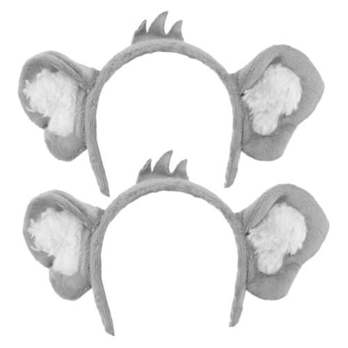 minkissy 2 Stück Tierohren Stirnbänder Cartoon Kopfbedeckung für Frauen Accessoire für Tierkostüme Geburtstagsfeiern und Fotoshootings minkissy 2 Stück Tierohren Stirnbänder Cartoon Kopfbedeckung für Frauen Accessoire für Tierkostüme Geburtstagsfeiern und Fotoshootings von minkissy