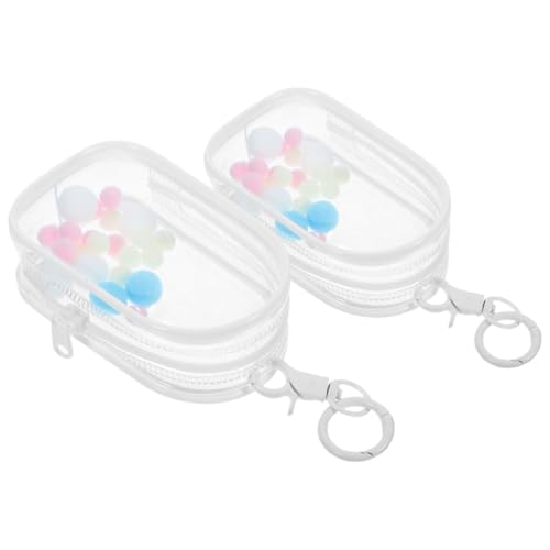 minkissy 2 Stück Transparente Aufbewahrungstasche für Miniaturfiguren mit Schlüsselanhänger Tragbare PVC Vitrine für Sammlerstücke und Puppen für Displays und Aufbewahrung minkissy 2 Stück Transparente Aufbewahrungstasche für Miniaturfiguren mit Schlüsselanhänger Tragbare PVC Vitrine für Sammlerstücke und Puppen für Displays und Aufbewahrung von minkissy