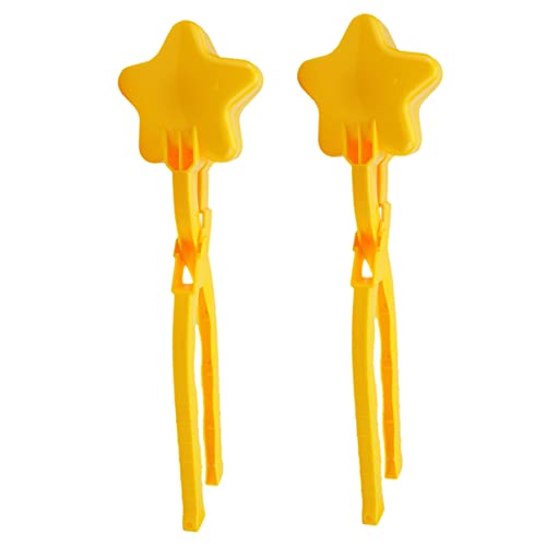 minkissy 2 Stück Winter Clips Sternform Kreatives Schneespielzeug für Outdoor zum Herstellen von Schneebällen Lustige Clips für Schneeaktivitäten von minkissy