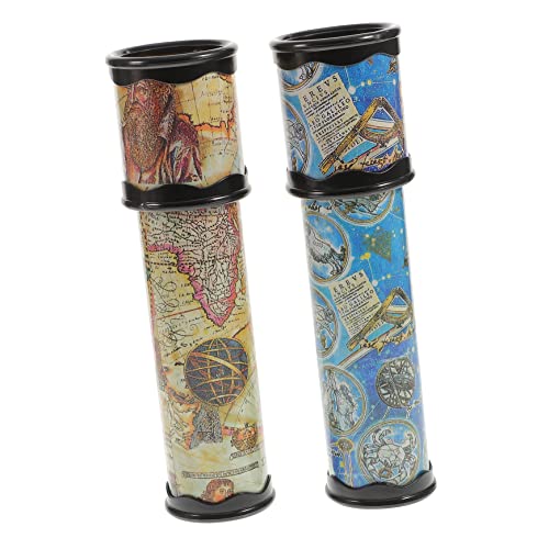 minkissy 2 Stück für Lustige und Lehrreiche Drehbare Kaleidoskope Zufällige Farben Fördert die und Emotionale Entwicklung Zufällige Farbe Zufällige Farbe von minkissy