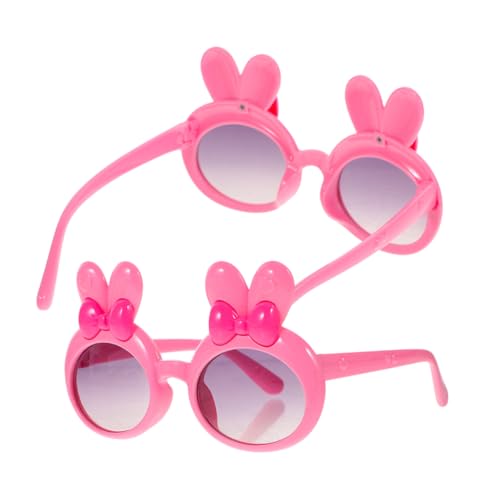 minkissy 2 Stück sonnenbrillen für kindersonnenbrille Kleinkind Outdoor-Strandbrillen babygläschen sommer brillen kinderbrille Harz Rosa von minkissy