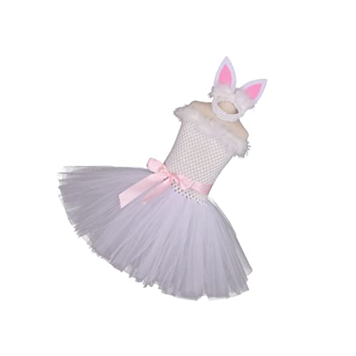 minkissy 2 Stücke Mädchen Outfit Ostern Mädchen Kostüme Outfit Mädchen Kid Festival Kleidung Kostüme Mädchen Weiß minkissy 2 Stücke Mädchen Outfit Ostern Mädchen Kostüme Outfit Mädchen Kid Festival Kleidung Kostüme Mädchen Weiß von minkissy