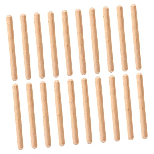 minkissy 20 Stück Holz Rhythmusstäbe für Musikinstrumente zur Musikalischen Früherziehung für Unterricht Musikalischen Fähigkeiten minkissy 20 Stück Holz Rhythmusstäbe für Musikinstrumente zur Musikalischen Früherziehung für Unterricht Musikalischen Fähigkeiten von minkissy