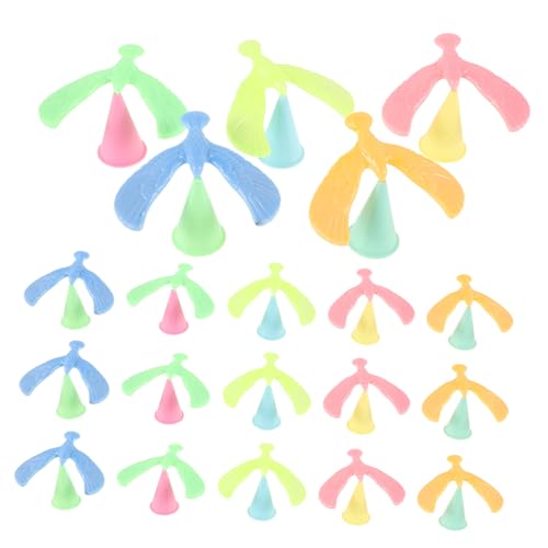 minkissy 20 Stück Mini Balancierender Adler Vogel Pädagogisch Schwerkraft Balance Finger für Partygeschenk Desktop Deko Fördert Neugier und Motorik von minkissy