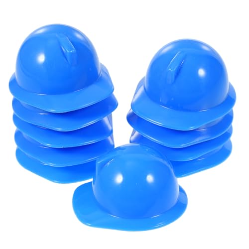 minkissy 20 Stück Miniatur Bauhelm Blau Sicherheitshelm für Puppen Haustiere und Dekoration für Kreative DIY Projekte und Partys minkissy 20 Stück Miniatur Bauhelm Blau Sicherheitshelm für Puppen Haustiere und Dekoration für Kreative DIY Projekte und Partys von minkissy