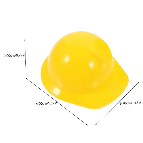 minkissy 20 Stück Teiliges Bauarbeiterhelm aus Kunststoff Gelber Schutzhelm als Puppen und Haustierhut Dekorativer Party und Kuchen Topper Vielseitig für Geburtstag Halloween und Outdoor minkissy 20 Stück Teiliges Bauarbeiterhelm aus Kunststoff Gelber Schutzhelm als Puppen und Haustierhut Dekorativer Party und Kuchen Topper Vielseitig für Geburtstag Halloween und Outdoor von minkissy
