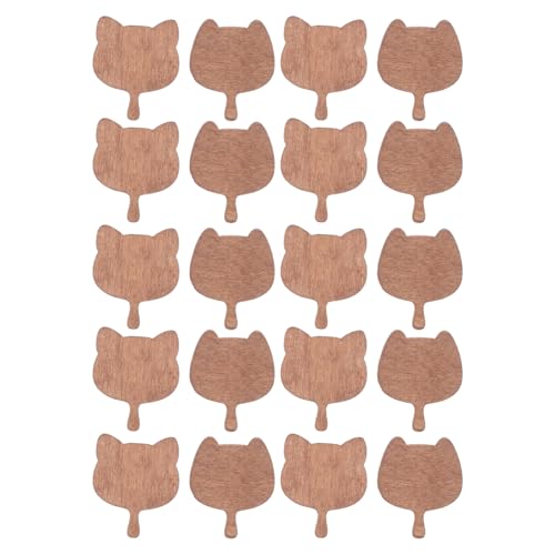 minkissy 20 Stück Teiliges Holz Schneidebrett für Puppenhaus Kreatives für Miniaturküchen und Szenendekoration Inspiriert Fantasievolles Rollenspiel von minkissy
