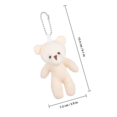 minkissy 20 Stück Teiliges Kleine Teddybär Schlüsselanhänger aus Niedliche Deko für Schlüssel Taschen und Rucksäcke Leicht und Modisch als Anhänger und Geschenk minkissy 20 Stück Teiliges Kleine Teddybär Schlüsselanhänger aus Niedliche Deko für Schlüssel Taschen und Rucksäcke Leicht und Modisch als Anhänger und Geschenk von minkissy