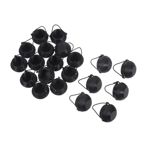 minkissy 20 Stück Teiliges Mini Halloween Kessel aus Leichtem Kunststoff Kleine Stabile für Partydeko Handliche Süßigkeitentöpfe und Miniaturfiguren für Tisch und Regalschmuck minkissy 20 Stück Teiliges Mini Halloween Kessel aus Leichtem Kunststoff Kleine Stabile für Partydeko Handliche Süßigkeitentöpfe und Miniaturfiguren für Tisch und Regalschmuck von minkissy