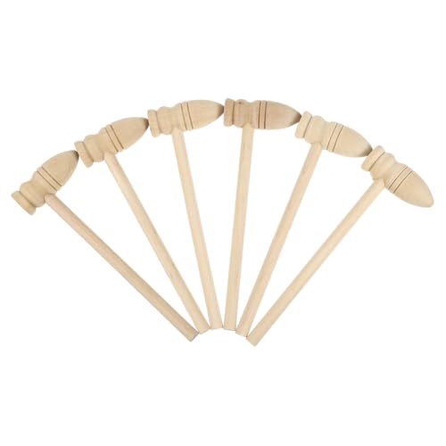 minkissy 20 Stück Teiliges Mini Holzhammer für Kreative und Sichere Holzspielzeuge für Mädchen und Jungen für Pädagogische Spiele und Kreative Aktivitäten minkissy 20 Stück Teiliges Mini Holzhammer für Kreative und Sichere Holzspielzeuge für Mädchen und Jungen für Pädagogische Spiele und Kreative Aktivitäten von minkissy
