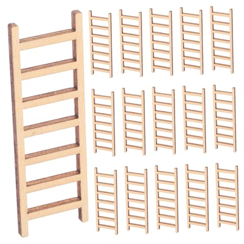 minkissy 20 Stück Teiliges Mini Holzleiter Dekor Handgefertigte Bonsai Dekoration aus Naturholz für DIY Micro Landschaften Puppenhäuser Gartenornamente und Sandtisch Modelle minkissy 20 Stück Teiliges Mini Holzleiter Dekor Handgefertigte Bonsai Dekoration aus Naturholz für DIY Micro Landschaften Puppenhäuser Gartenornamente und Sandtisch Modelle von minkissy