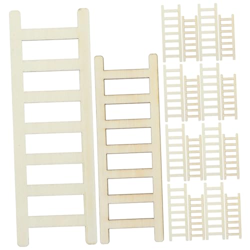 minkissy 20 Stück Teiliges Mini Holzleiter Handgefertigte Miniatur Puppenhaus Leitern Naturfarbene Realistische Kleine Holzornamente für Miniaturgärten DIY Szenendekoration Kreative minkissy 20 Stück Teiliges Mini Holzleiter Handgefertigte Miniatur Puppenhaus Leitern Naturfarbene Realistische Kleine Holzornamente für Miniaturgärten DIY Szenendekoration Kreative von minkissy