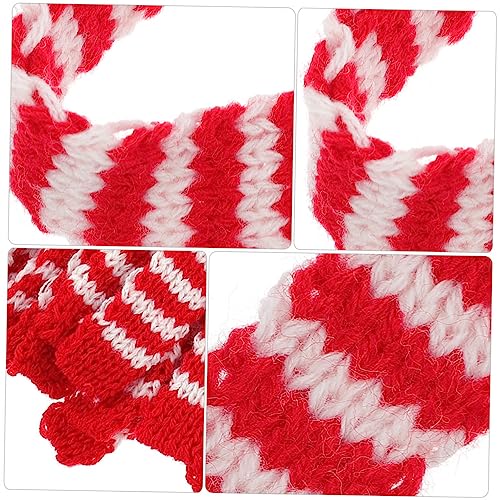 minkissy 20 Stück Teiliges Mini Strickschals für Puppen Weiche Leichte Wollschals mit Roten und Weißen Streifen Dekorative DIY Accessoires für Puppenhaus Partydeko und Bastelbedarf minkissy 20 Stück Teiliges Mini Strickschals für Puppen Weiche Leichte Wollschals mit Roten und Weißen Streifen Dekorative DIY Accessoires für Puppenhaus Partydeko und Bastelbedarf von minkissy