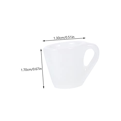 minkissy 20 Stück Teiliges Miniatur Kaffeetassen Puppenhauszubehör Weiß Miniaturbecher Realistisch Langlebig für DIY Dekoration und Puppenhaus Ausstattung minkissy 20 Stück Teiliges Miniatur Kaffeetassen Puppenhauszubehör Weiß Miniaturbecher Realistisch Langlebig für DIY Dekoration und Puppenhaus Ausstattung von minkissy