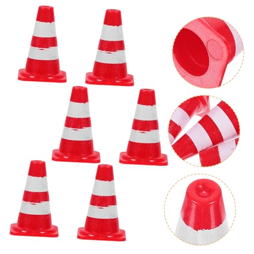minkissy 20 Stück Teiliges Miniatur Verkehrshütchen aus Bunte Kleine Baustellenkegel als Lernspielzeug und Sandtisch Ornamente Robuste Straßenblock Modelle für Spiel und Verkehrsbildung minkissy 20 Stück Teiliges Miniatur Verkehrshütchen aus Bunte Kleine Baustellenkegel als Lernspielzeug und Sandtisch Ornamente Robuste Straßenblock Modelle für Spiel und Verkehrsbildung von minkissy