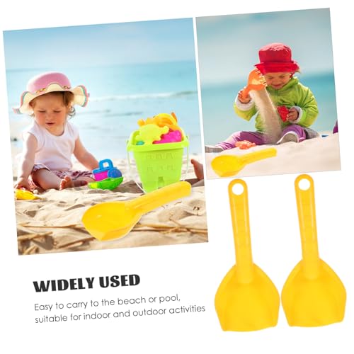 minkissy 20 Stück Teiliges Sandspielzeug mit Kinderschaufeln Leichte Kunststoff Strandschaufeln für Outdoor Spiel für Strand Pool und Sandkasten für Kindergeburtstage und Strandpartys von minkissy