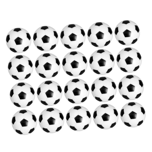 minkissy 20 Stück Teiliges Tischfußball Ersatzbälle Resin Langlebige Miniatur Fußball Zubehör für Tischkicker Geeignet für Heim und Spielstättengebrauch minkissy 20 Stück Teiliges Tischfußball Ersatzbälle Resin Langlebige Miniatur Fußball Zubehör für Tischkicker Geeignet für Heim und Spielstättengebrauch von minkissy
